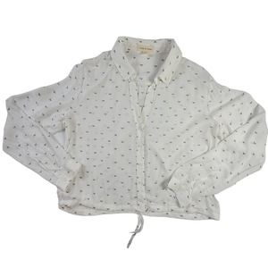 Cloth & Stone Anthropologie Blouse Women's Size M